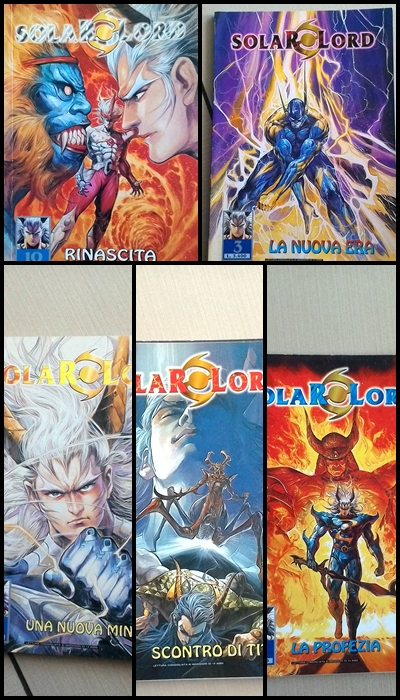 4341231 SOLAR LORD MANGA LOT N.5 FUMETTI