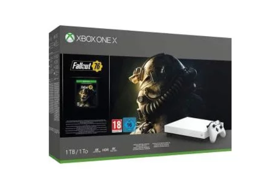 4817446 XBOX ONE X CONSOLE 1TB + FALLOUT